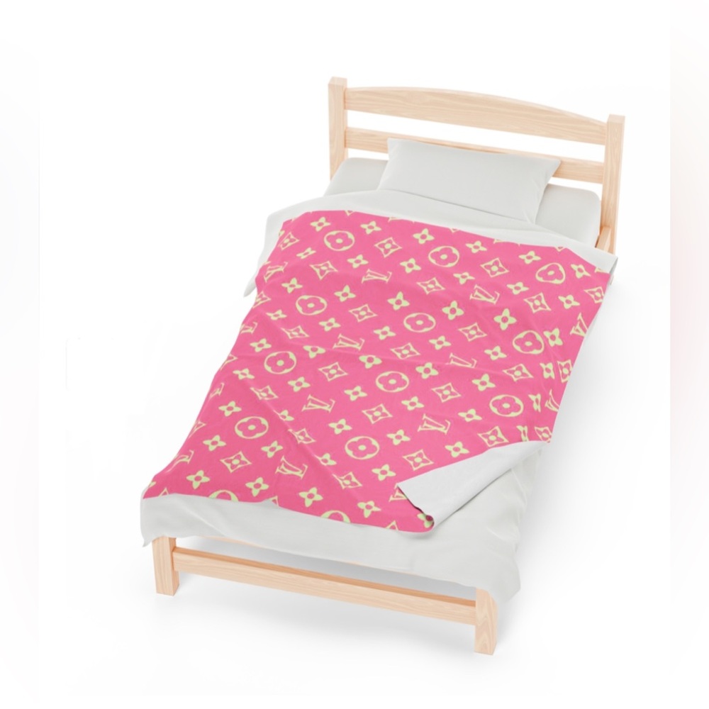 Pink lv Blanket